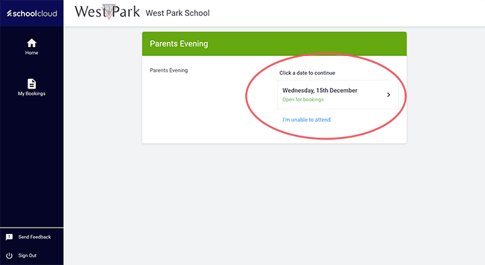 SchoolCloud Dashboard SchoolCloud Dashboard