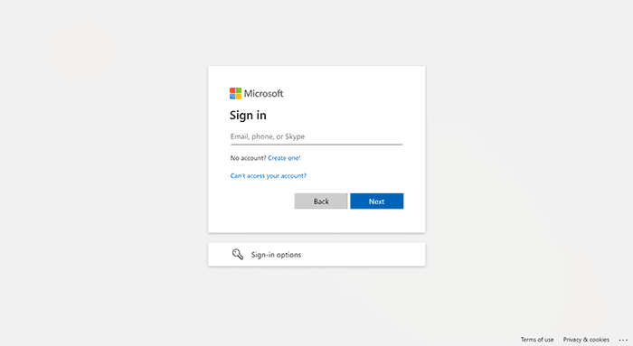 Office 365 Login Page